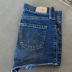 abercrombie kids Dark Blue Denim Shorts